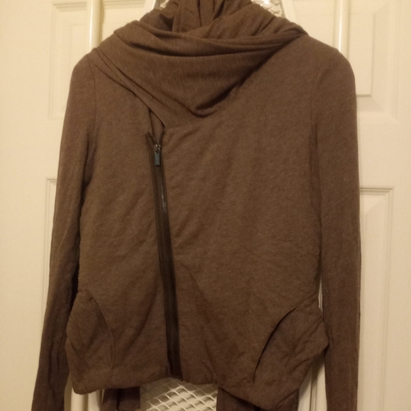 BCBGM Max Azria Brown Cotton Spring Jacket - Picture 1 of 7